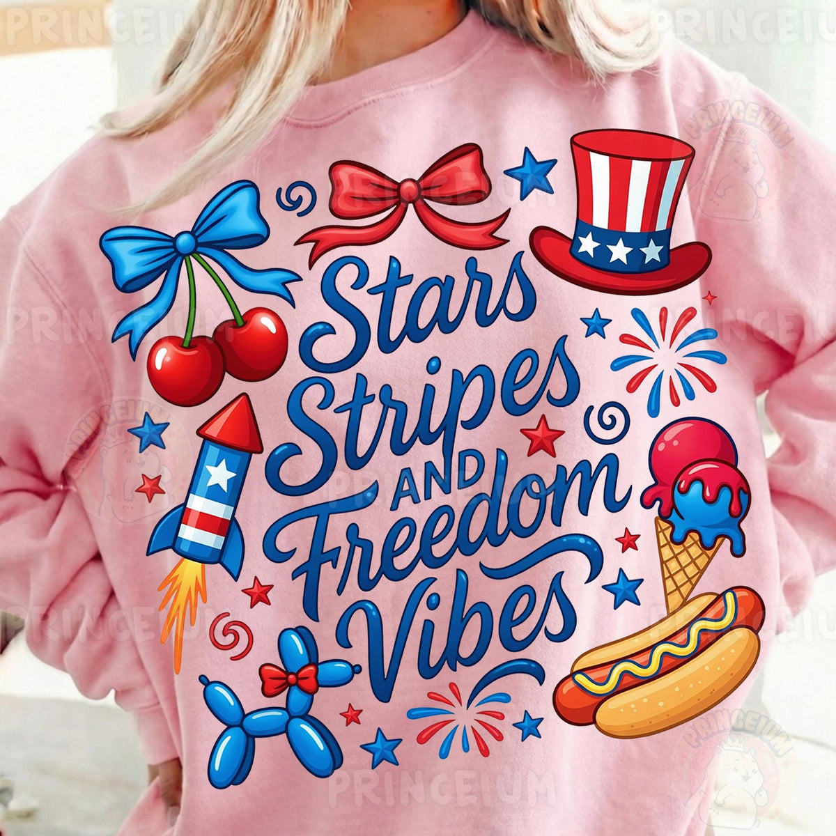 Stars Stripes and Freedom Vibes