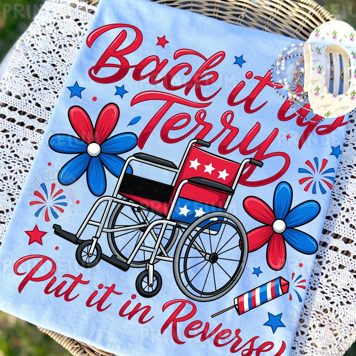 Back It Up Terry Fourth of July