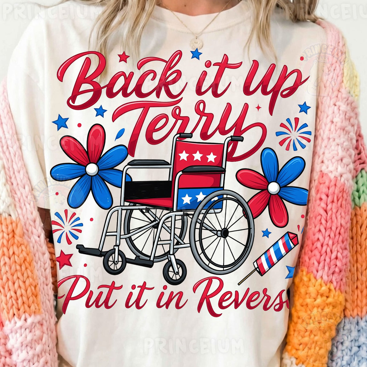 Back It Up Terry Fourth of July