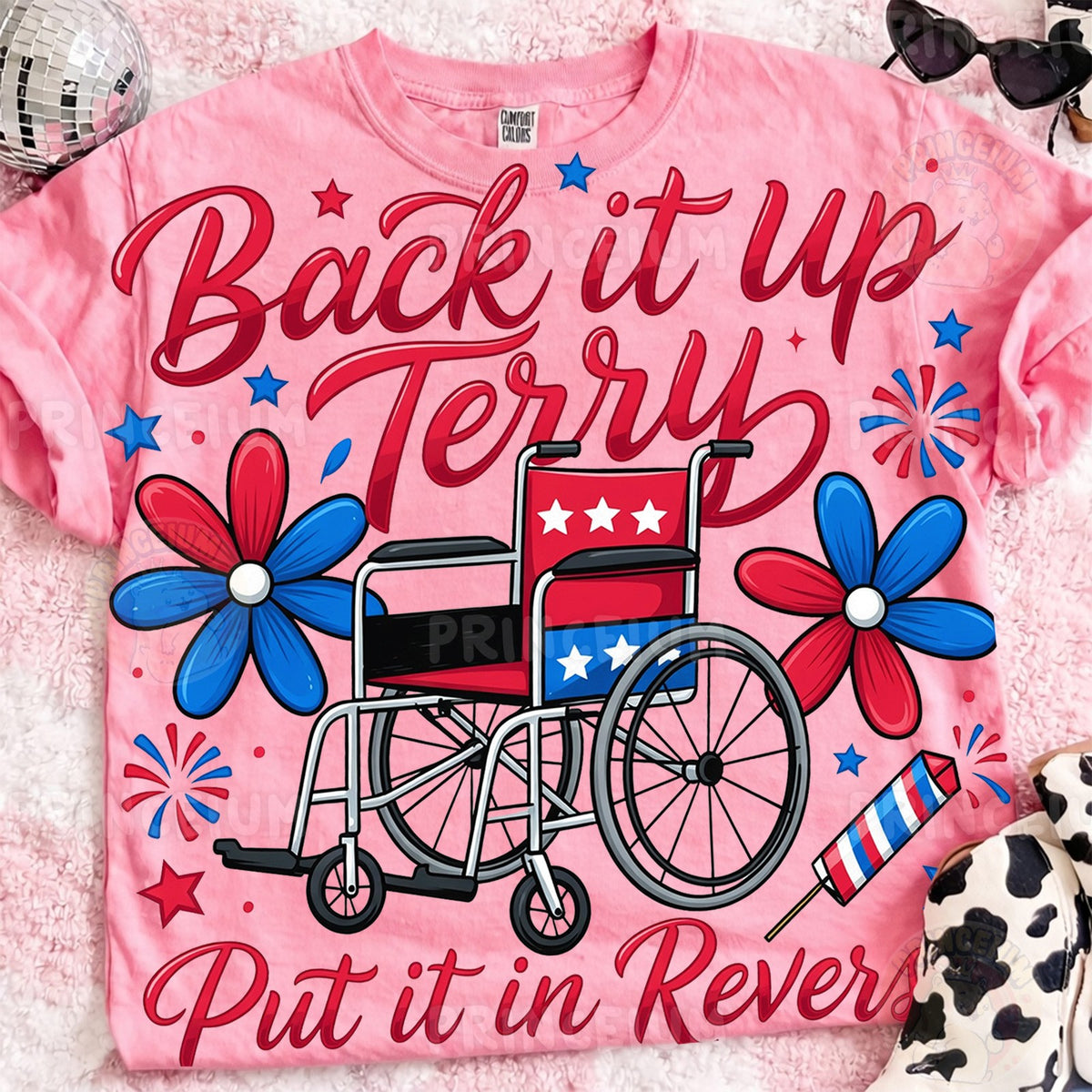 Back It Up Terry Fourth of July