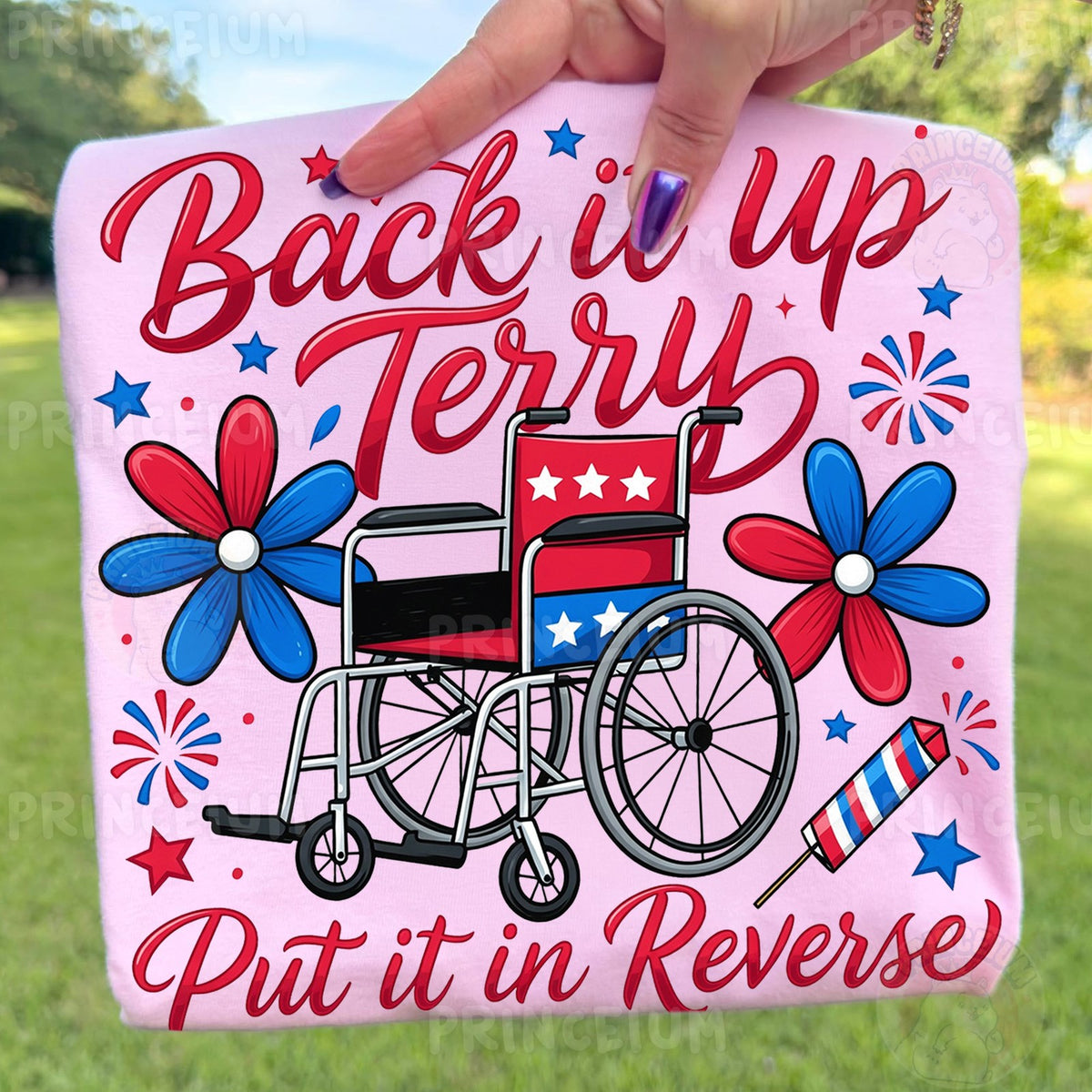 Back It Up Terry Fourth of July