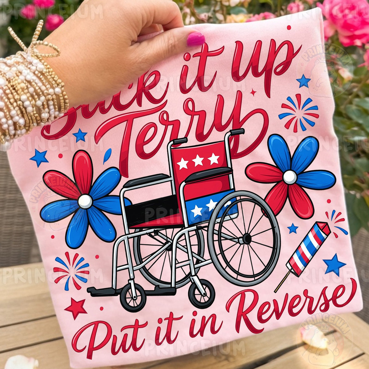 Back It Up Terry Fourth of July