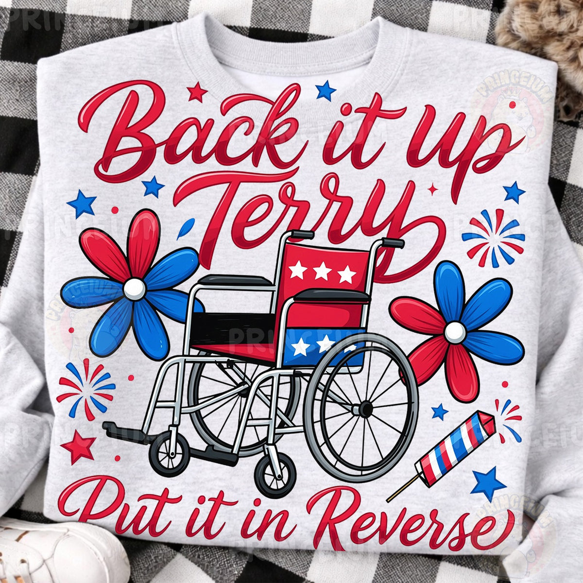 Back It Up Terry Fourth of July