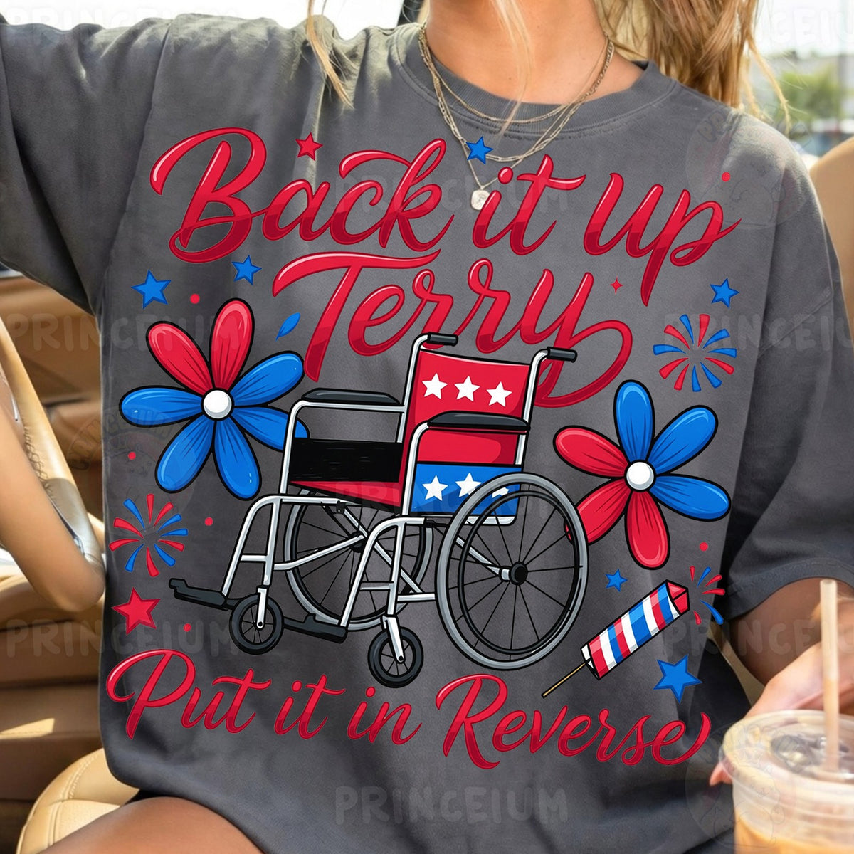 Back It Up Terry Fourth of July