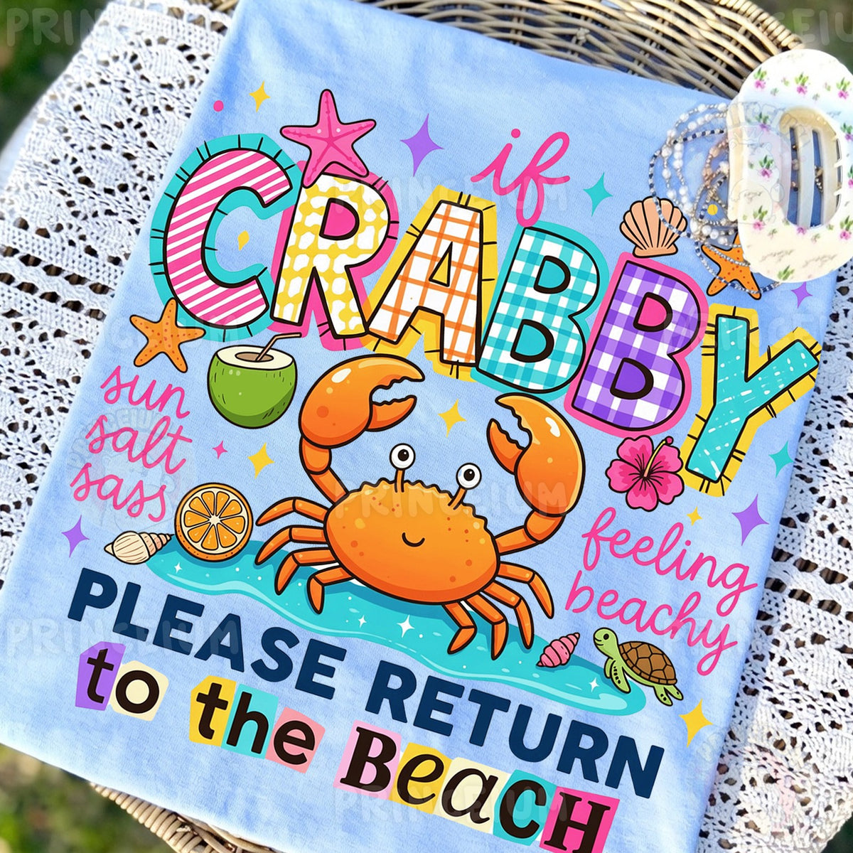 Crabby Beach Vibes