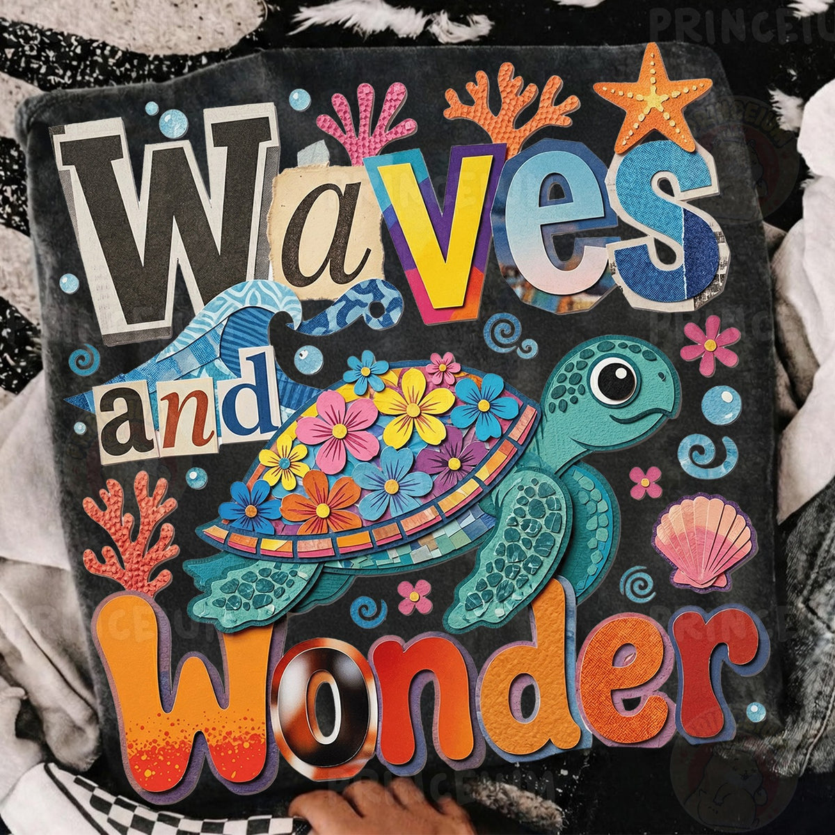 Waves and Wonder Sea Turtle