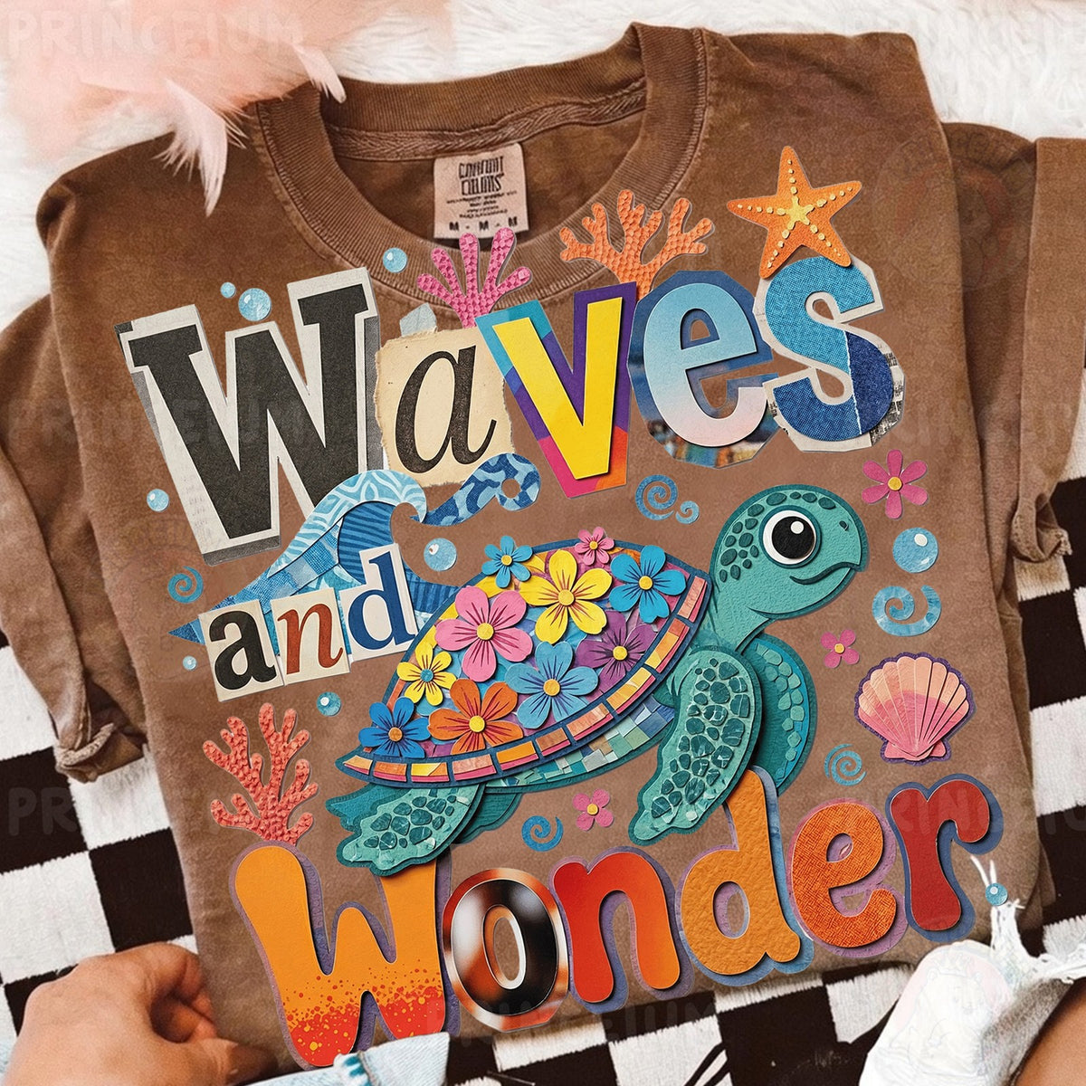 Waves and Wonder Sea Turtle