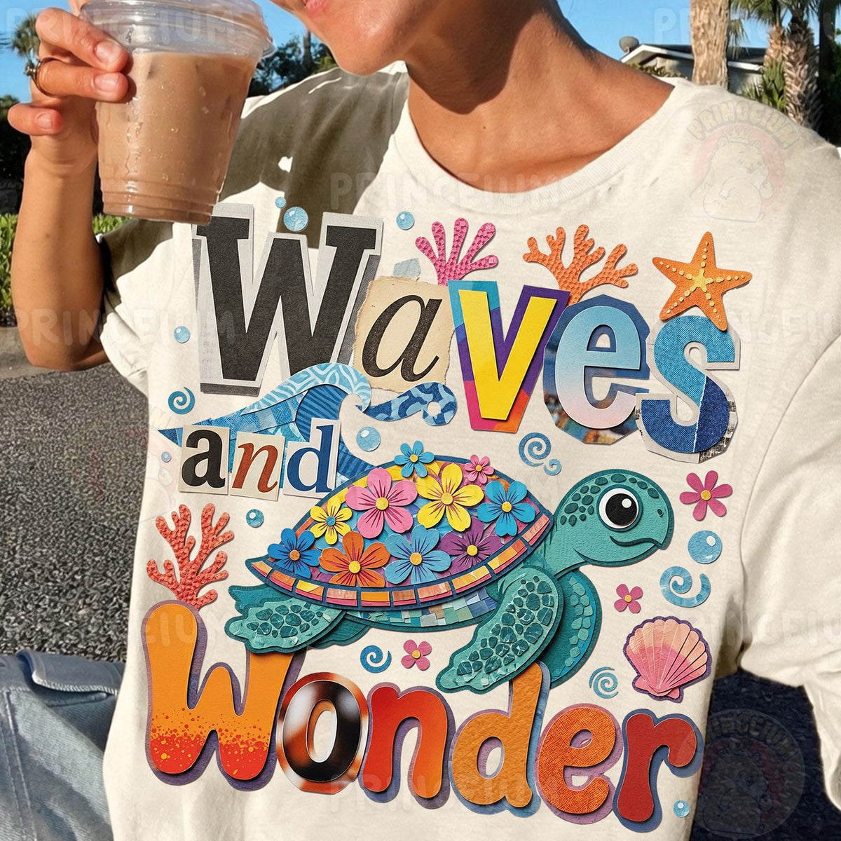 Waves and Wonder Sea Turtle