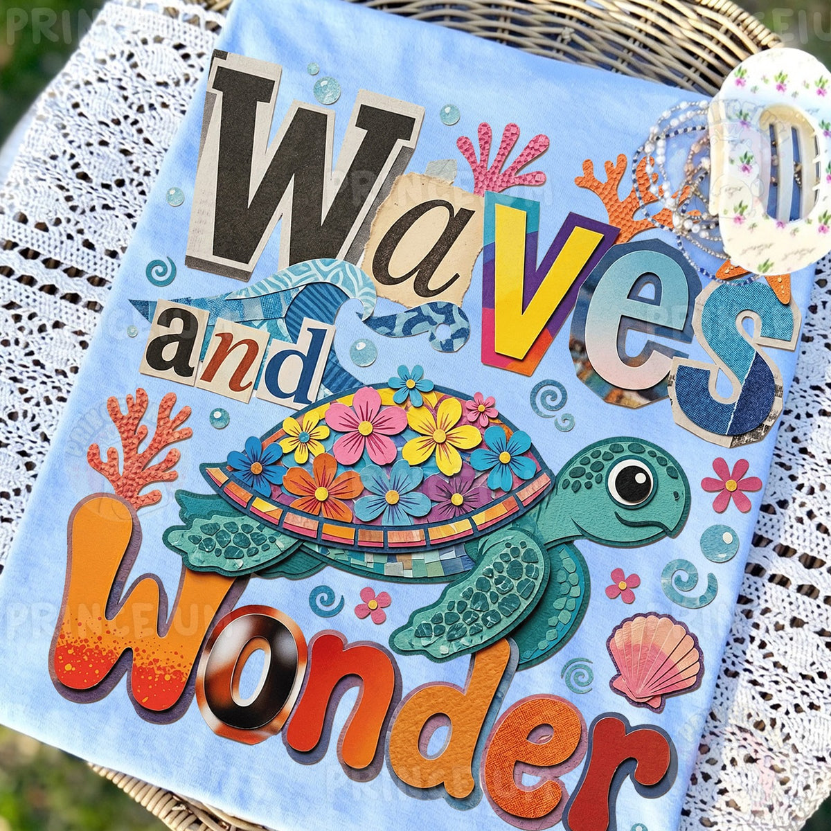 Waves and Wonder Sea Turtle