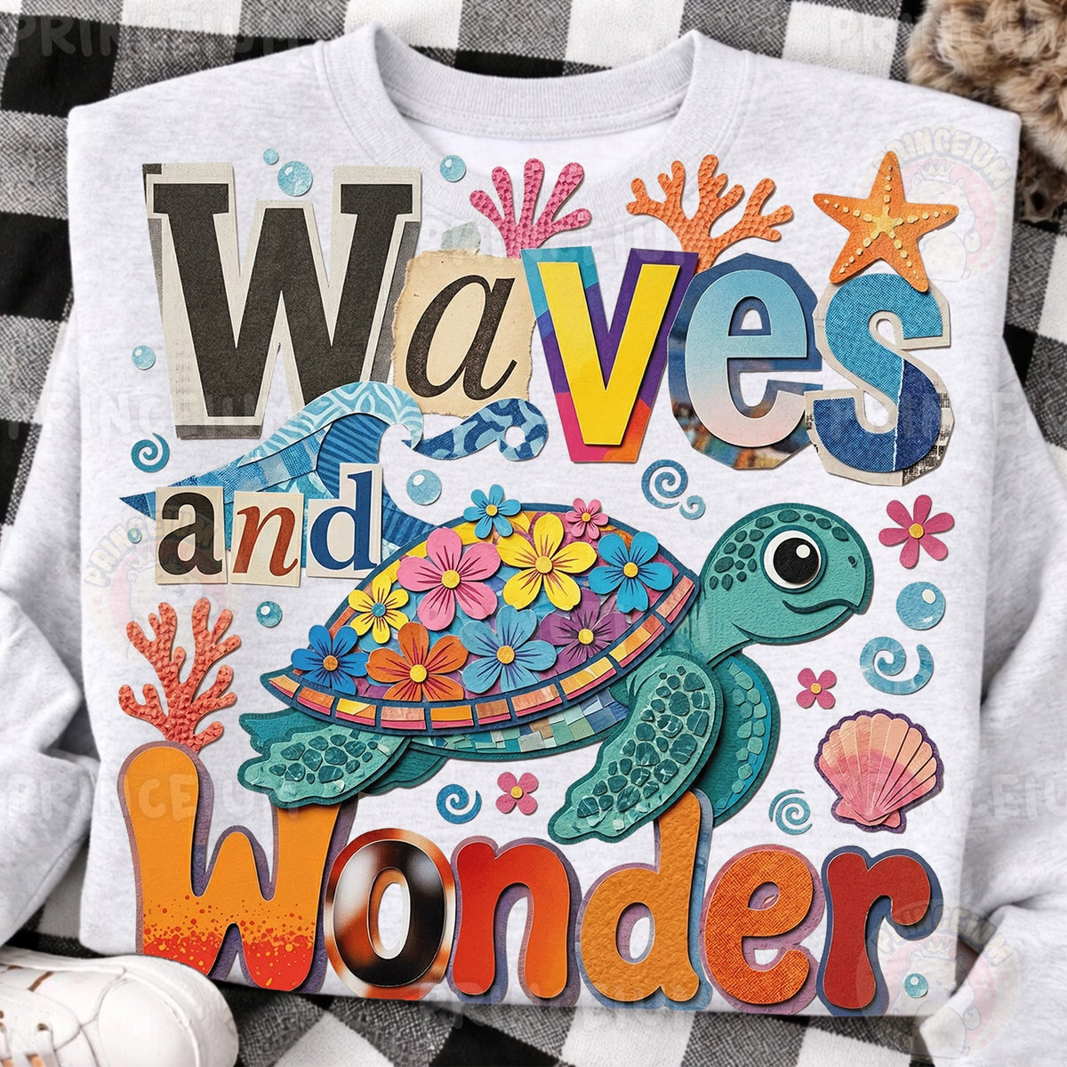Waves and Wonder Sea Turtle