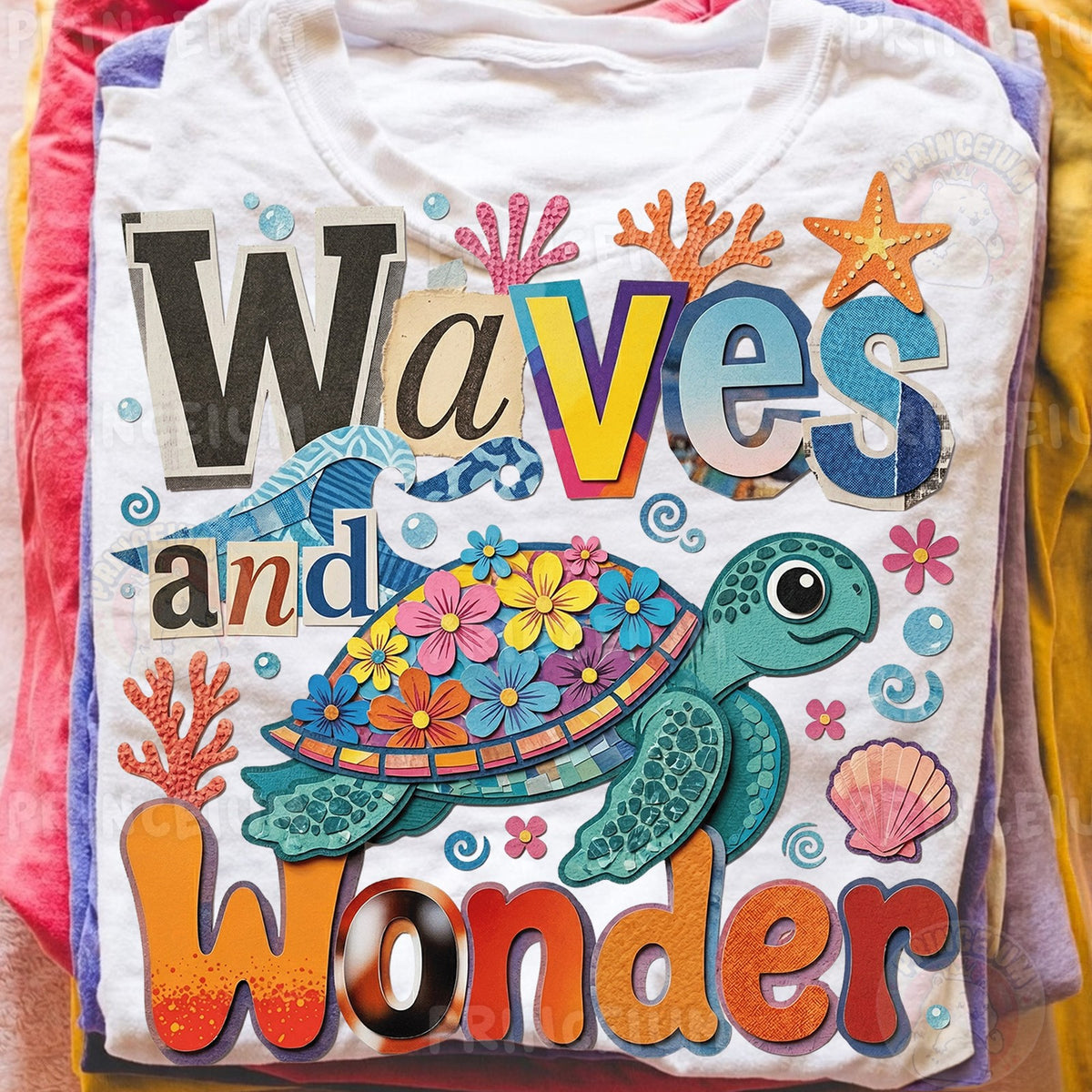 Waves and Wonder Sea Turtle