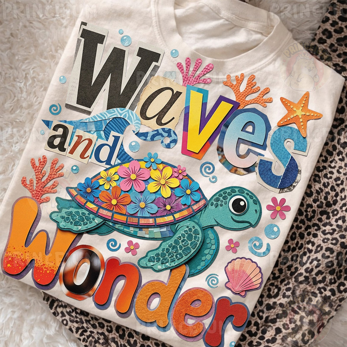 Waves and Wonder Sea Turtle