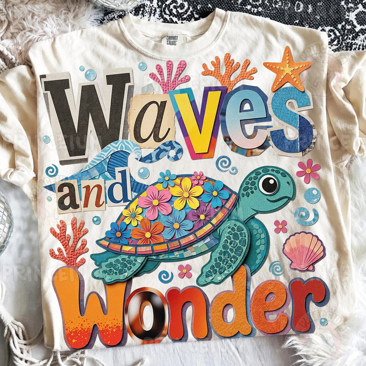 Waves and Wonder Sea Turtle