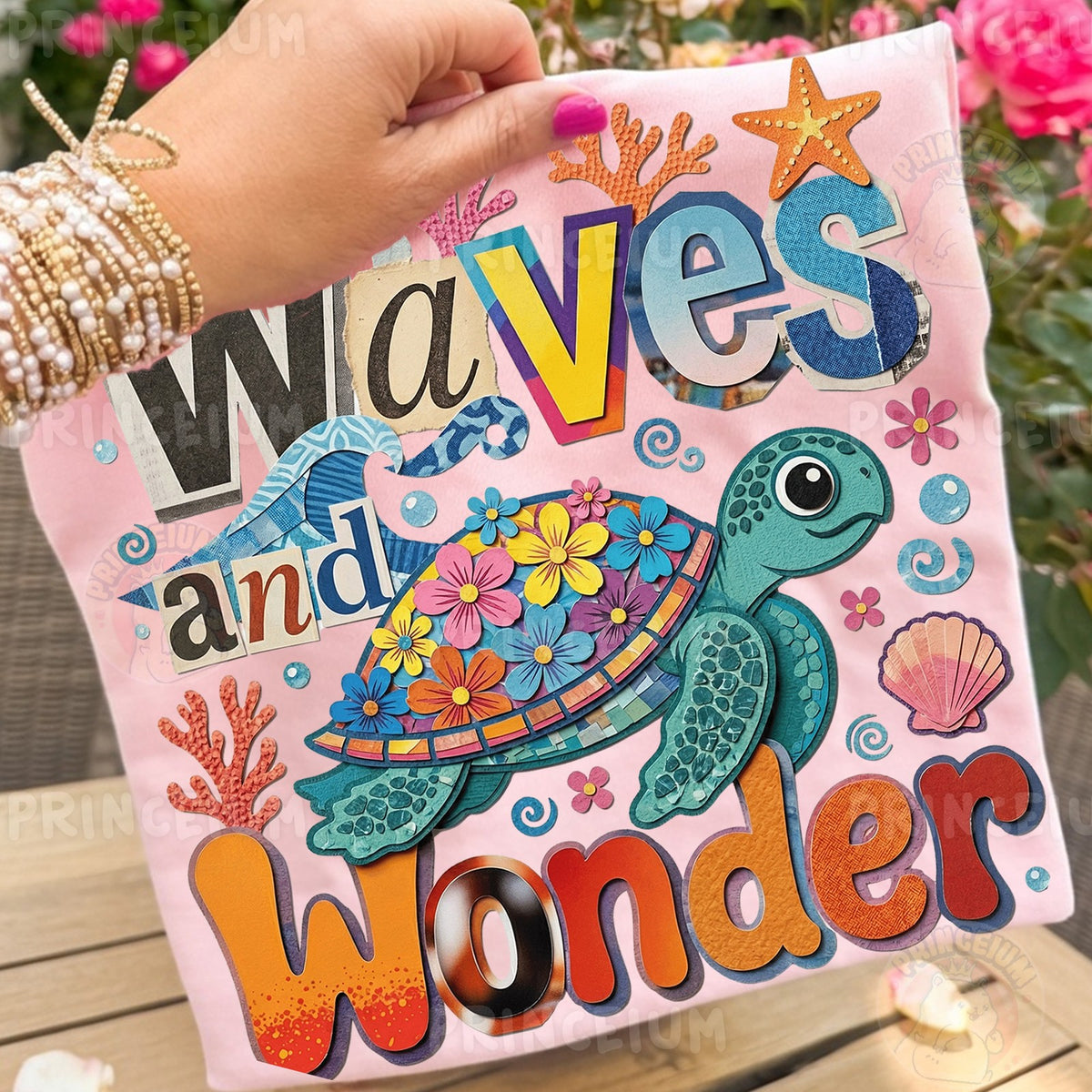 Waves and Wonder Sea Turtle