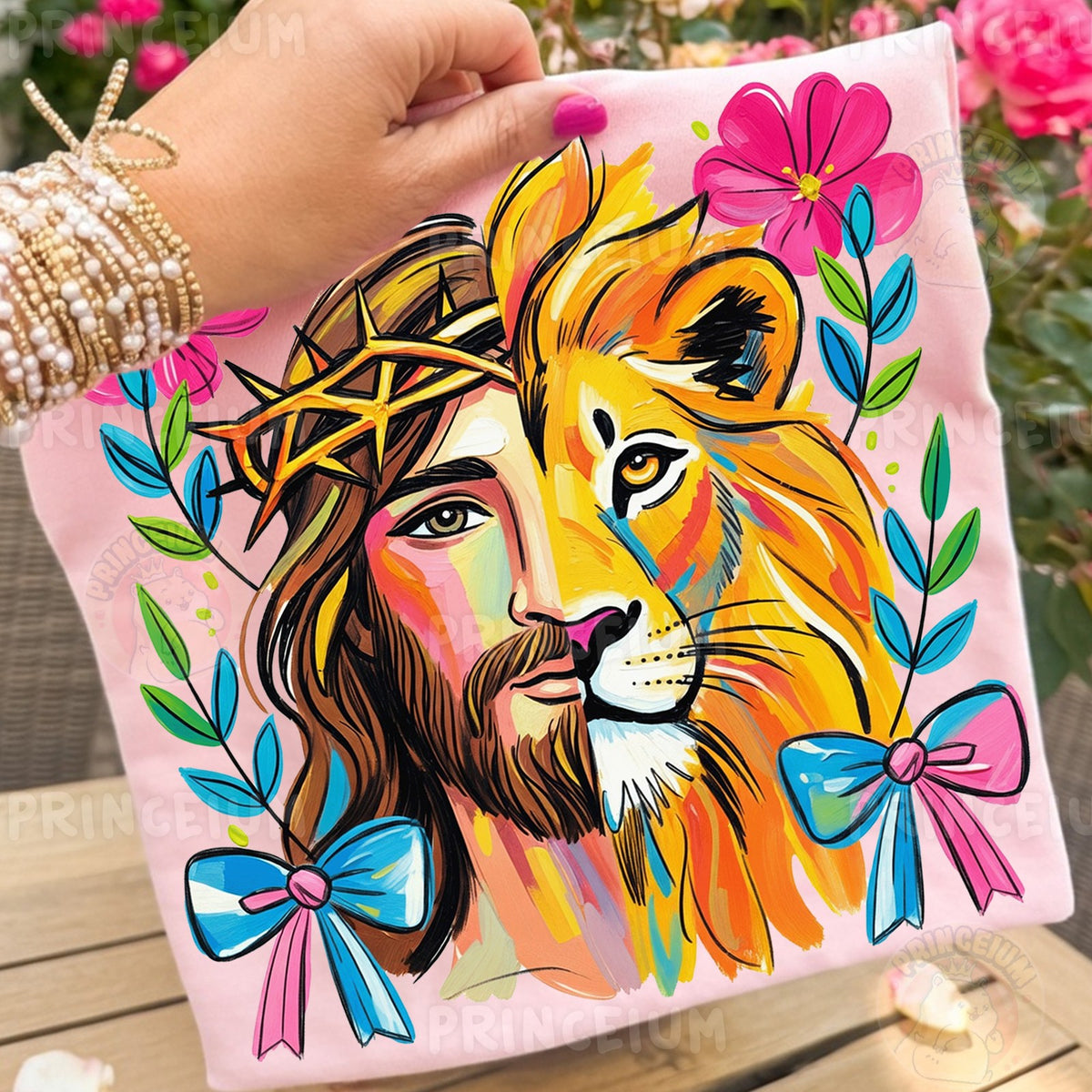 Lion of Judah Floral Art