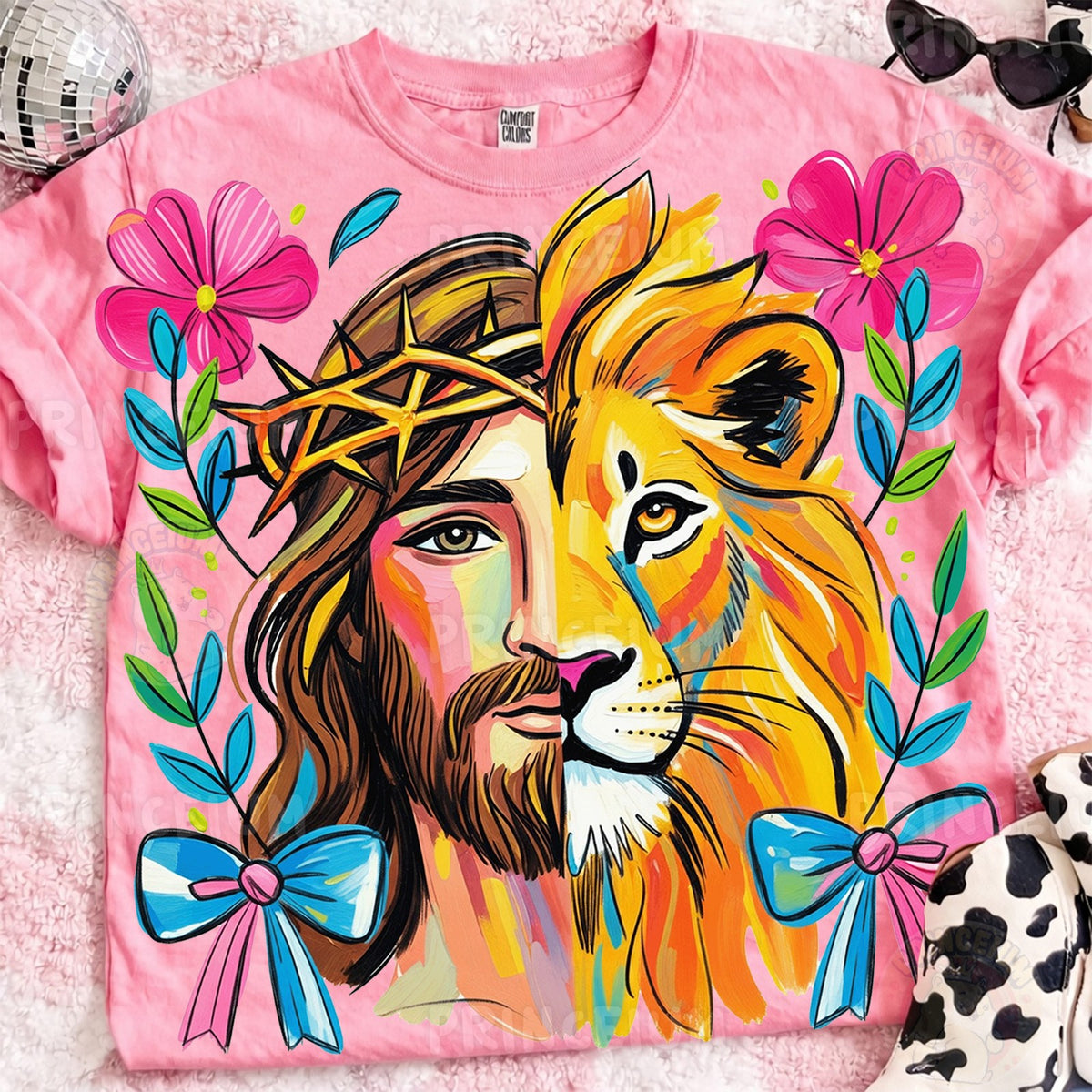 Lion of Judah Floral Art