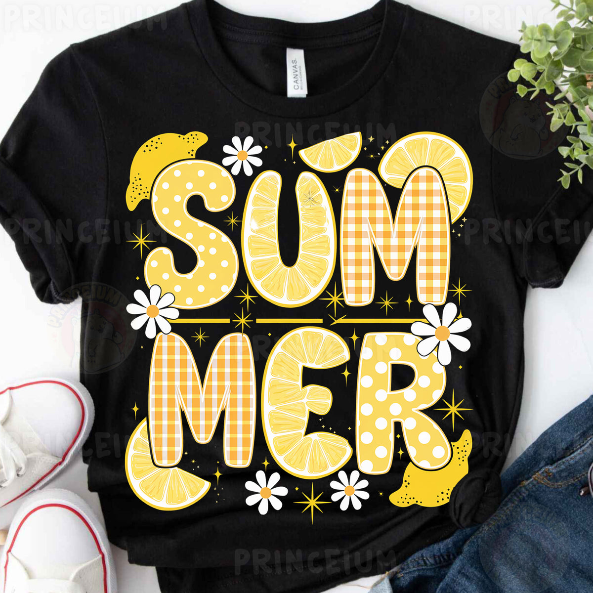 a black shirt with the words summer on it