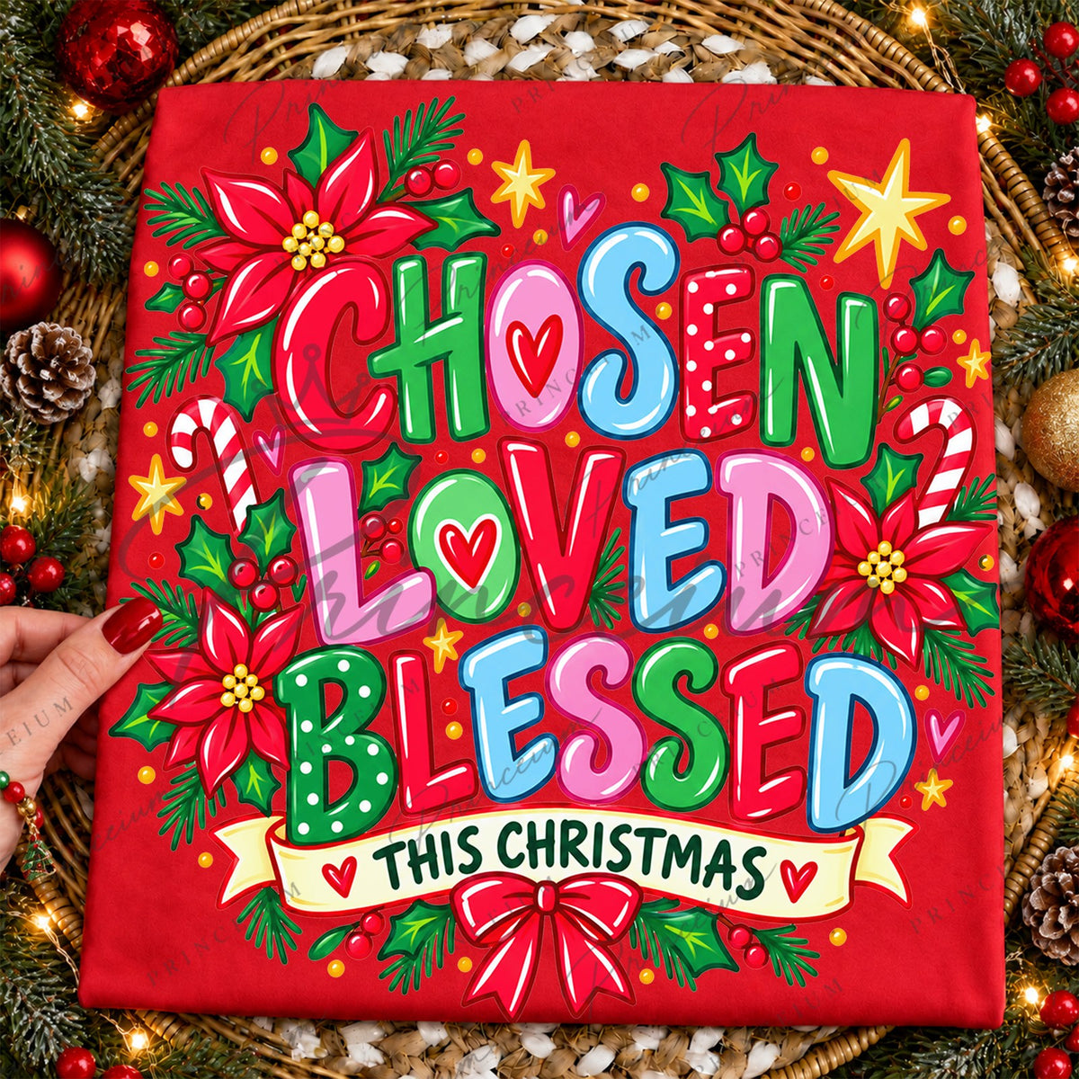 Chosen Loved Blessed Christmas