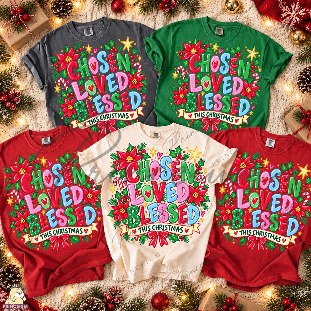 Chosen Loved Blessed Christmas