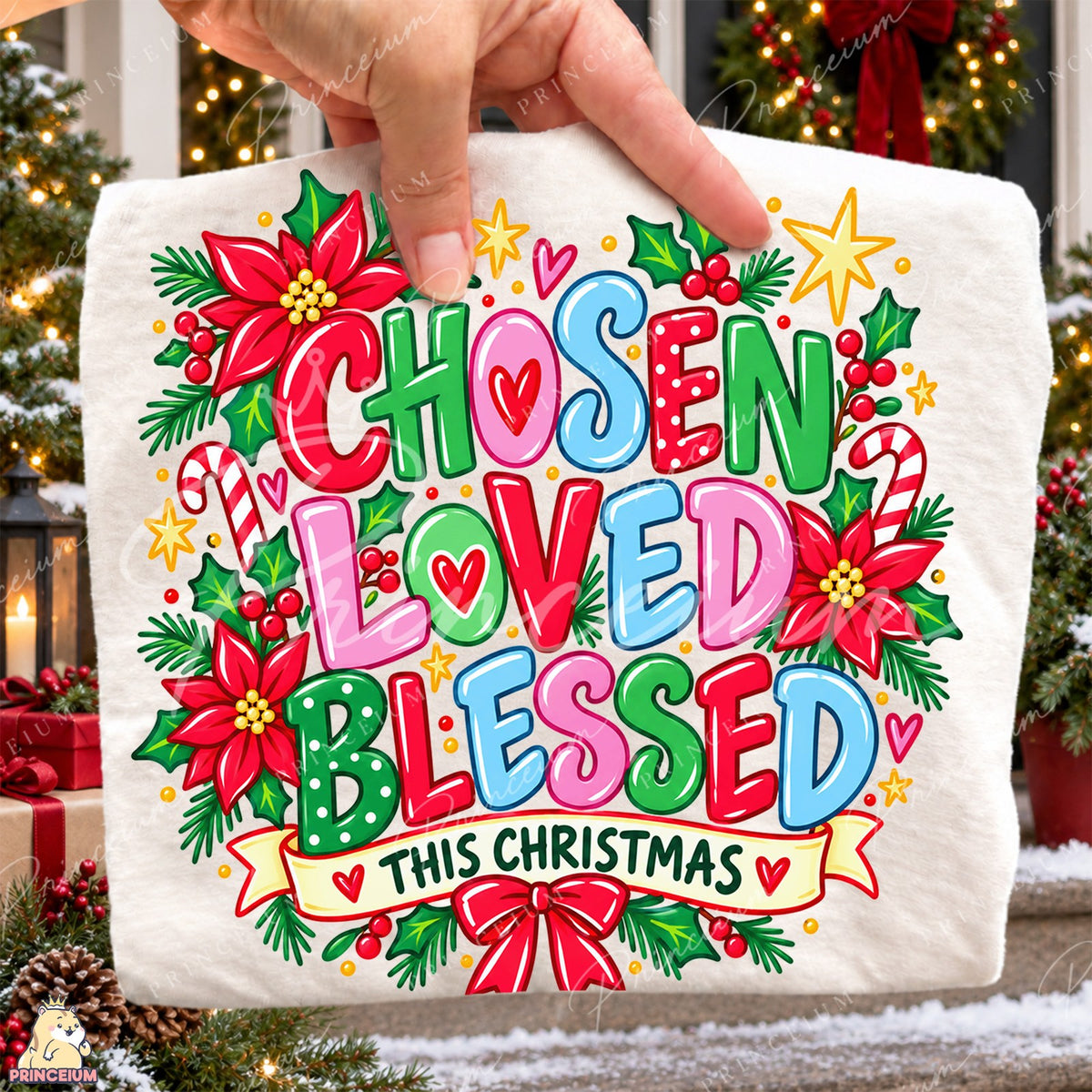 Chosen Loved Blessed Christmas