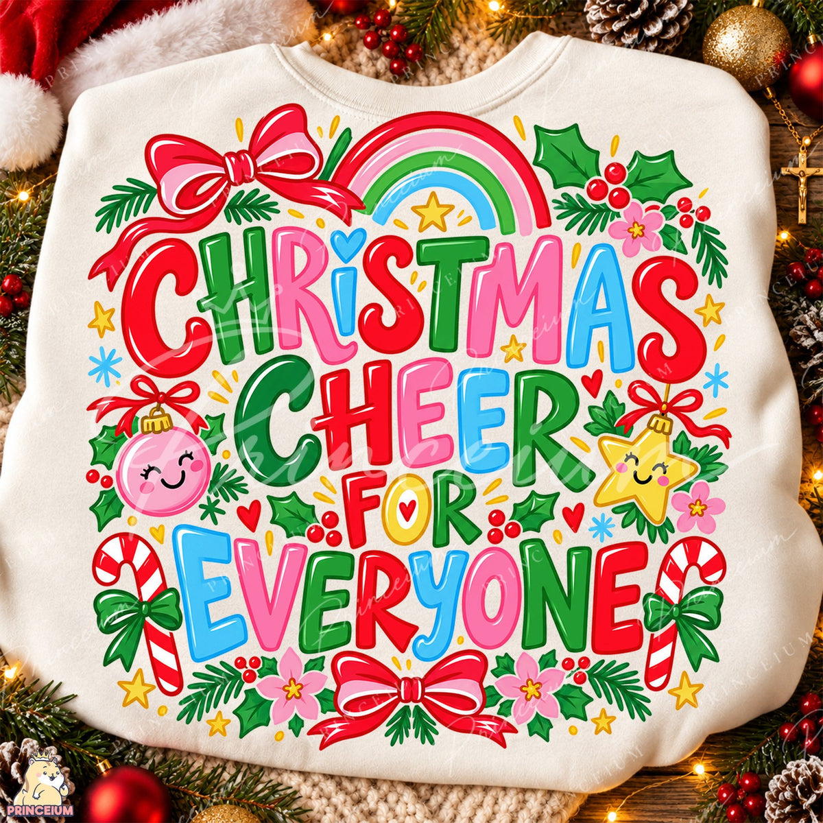 Christmas Cheer for Everyone Front and Back