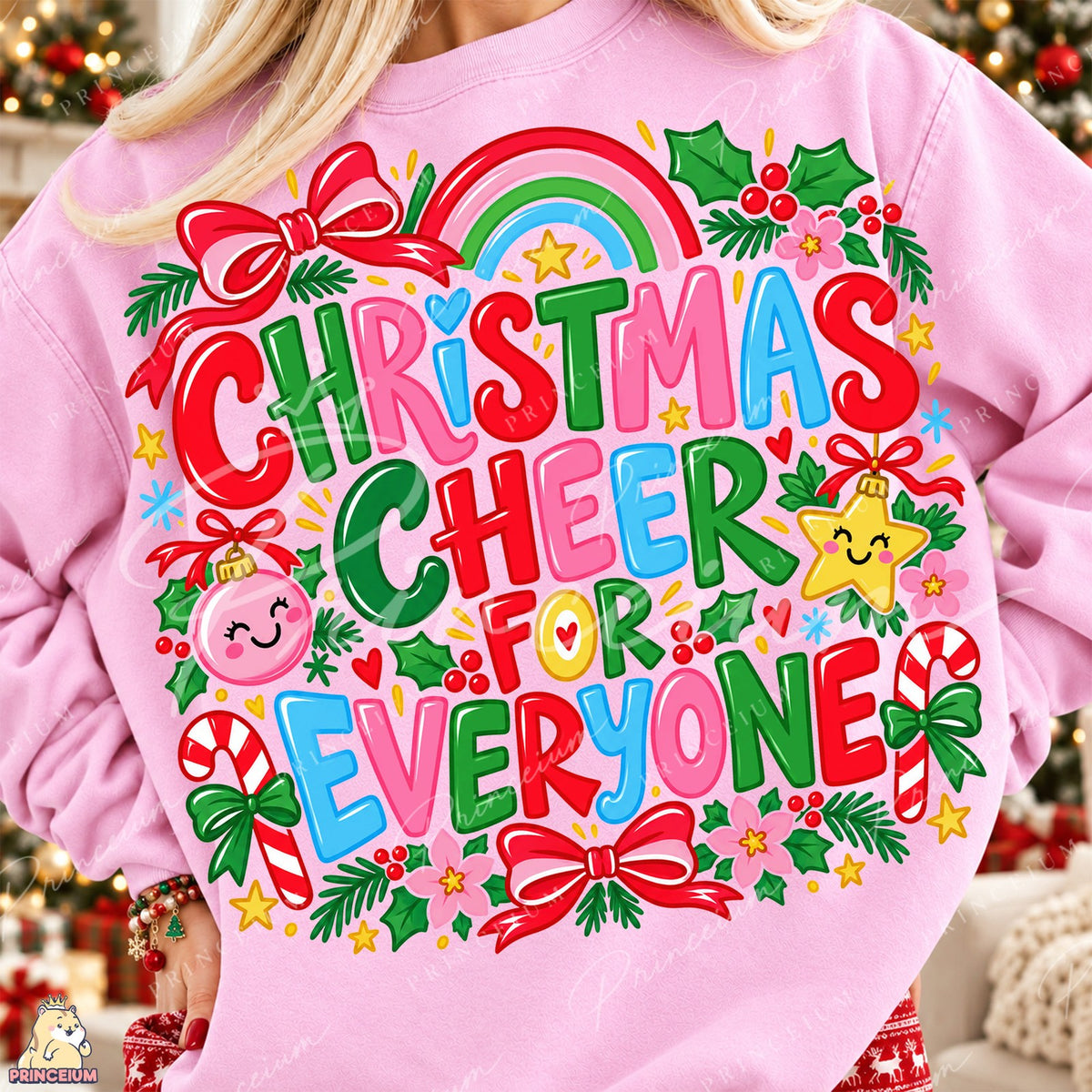 Christmas Cheer for Everyone Front and Back