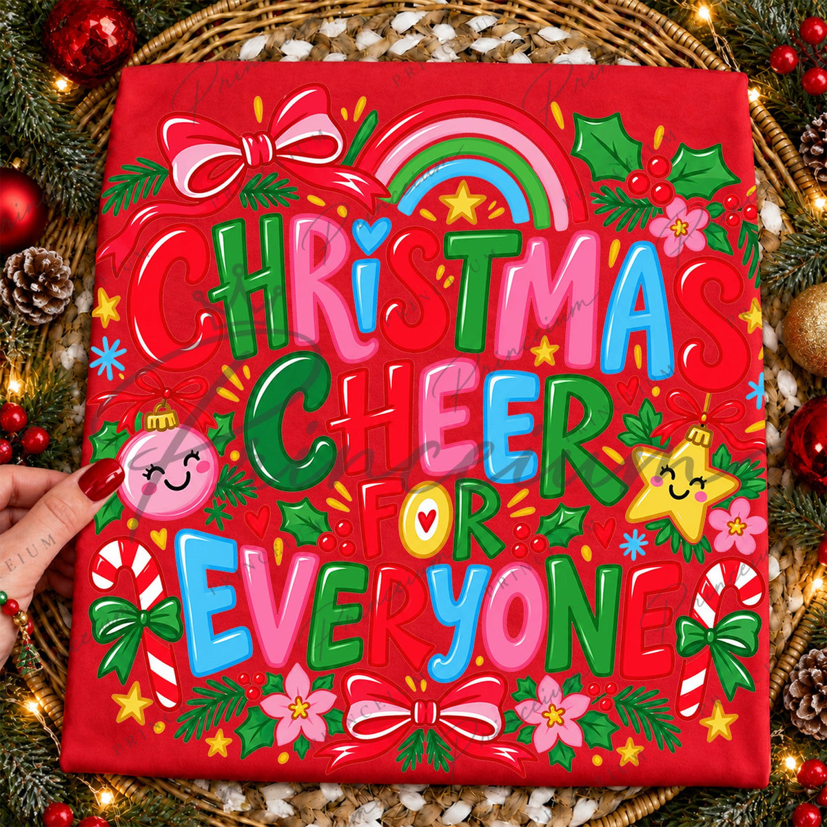 Christmas Cheer for Everyone Front and Back