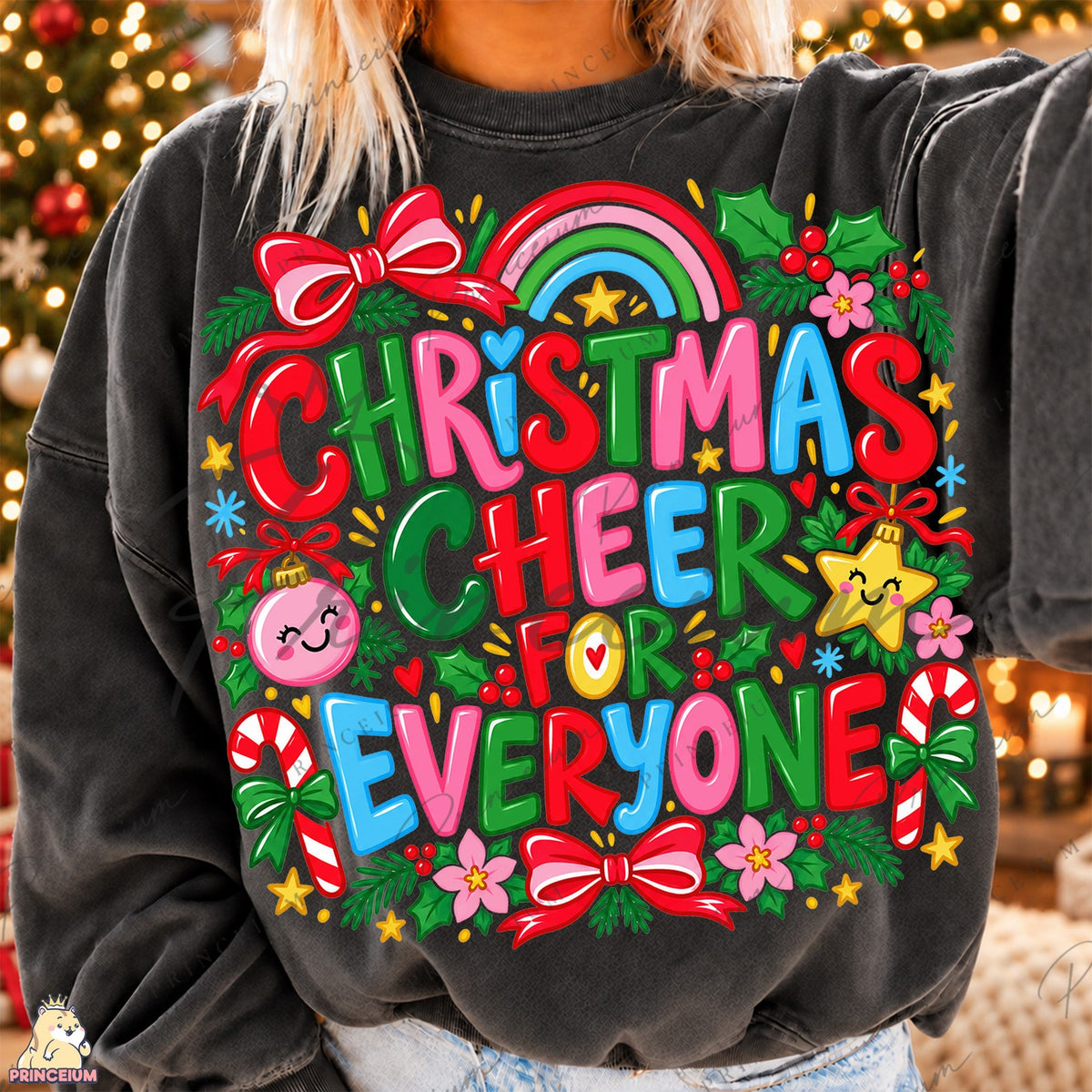 Christmas Cheer for Everyone Front and Back