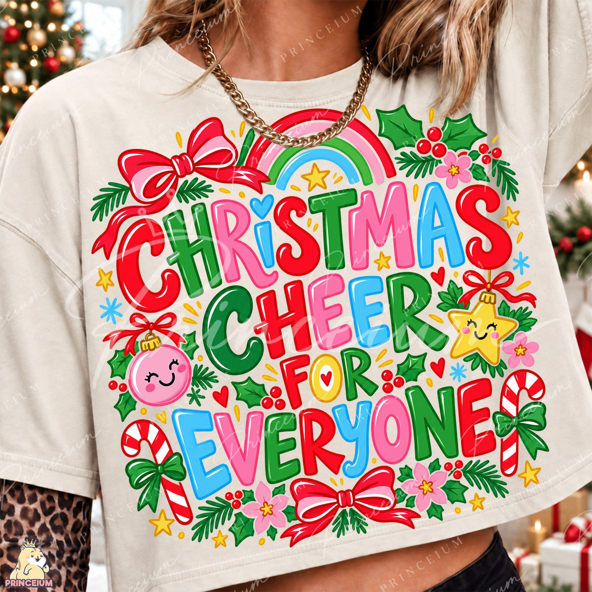 Christmas Cheer for Everyone Front and Back