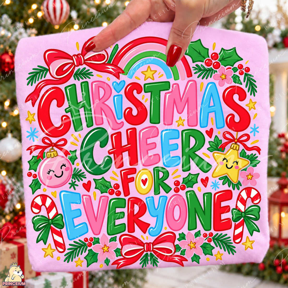 Christmas Cheer for Everyone Front and Back