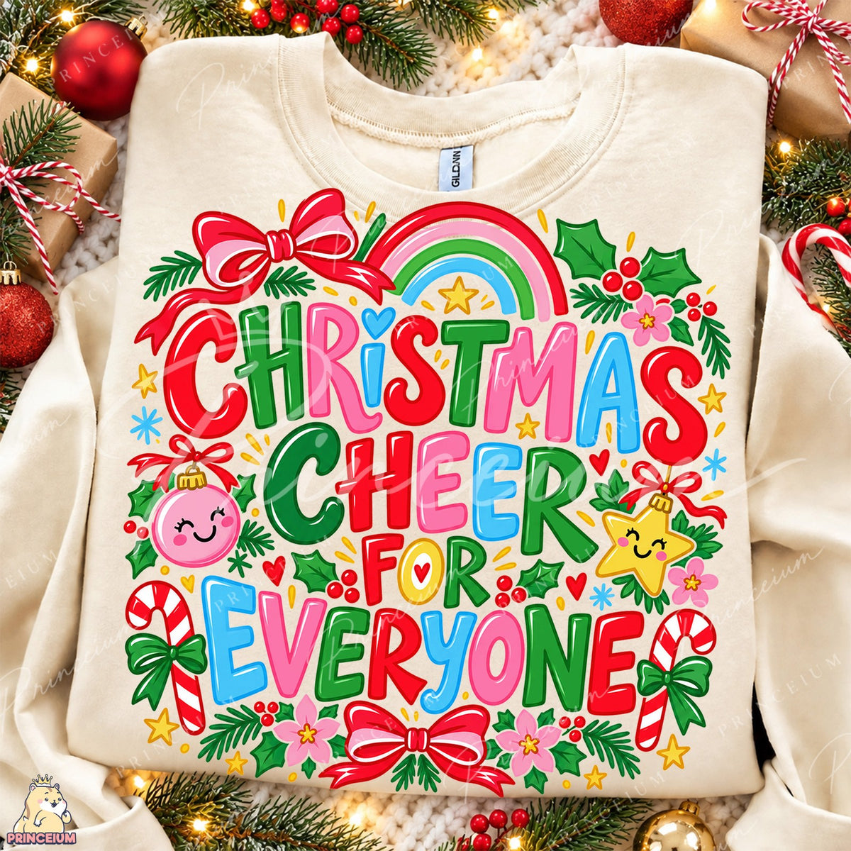 Christmas Cheer for Everyone Front and Back