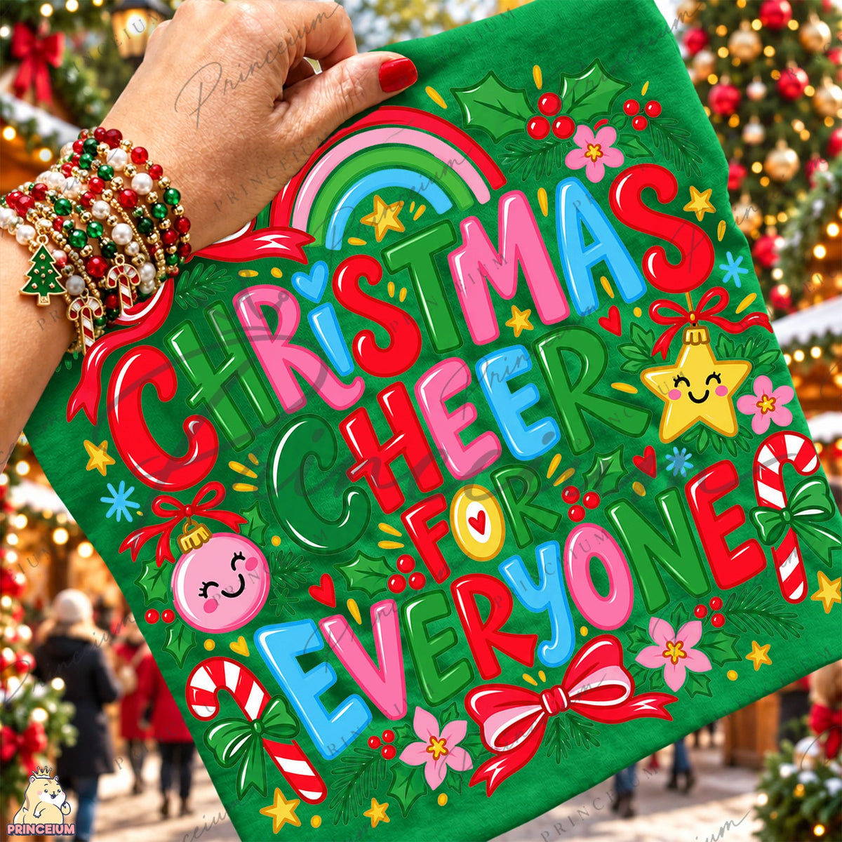Christmas Cheer for Everyone Front and Back