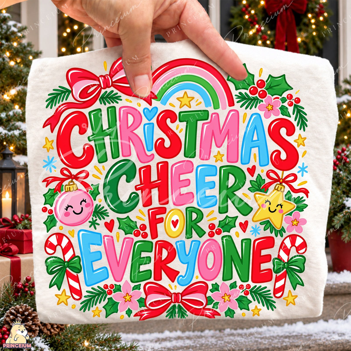 Christmas Cheer for Everyone Front and Back