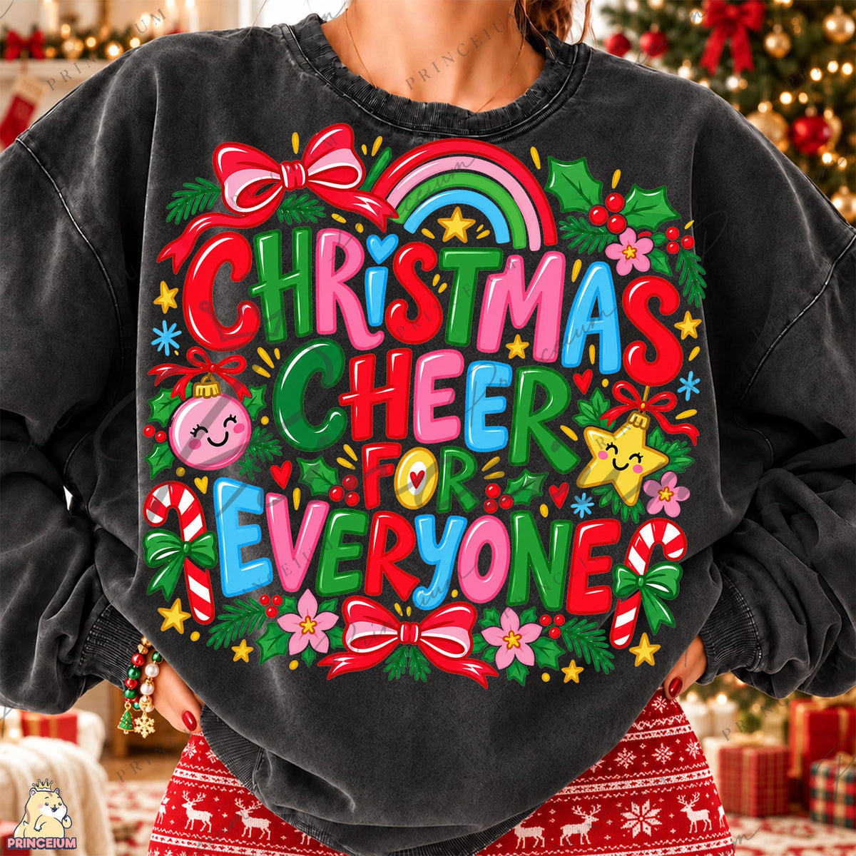 Christmas Cheer for Everyone Front and Back