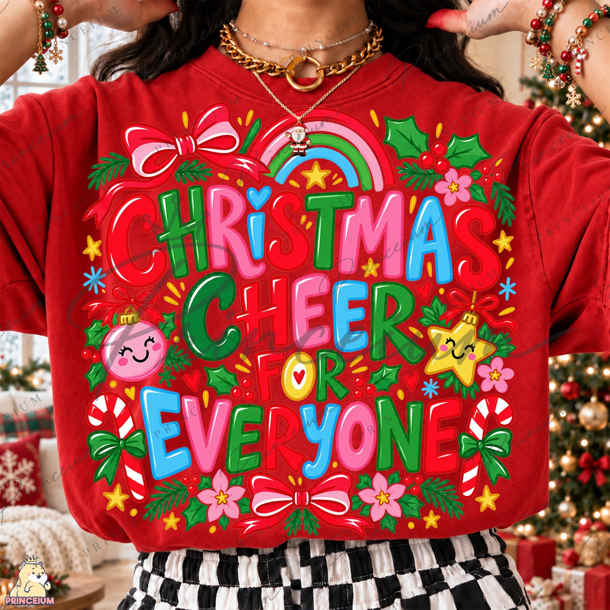 Christmas Cheer for Everyone Front and Back