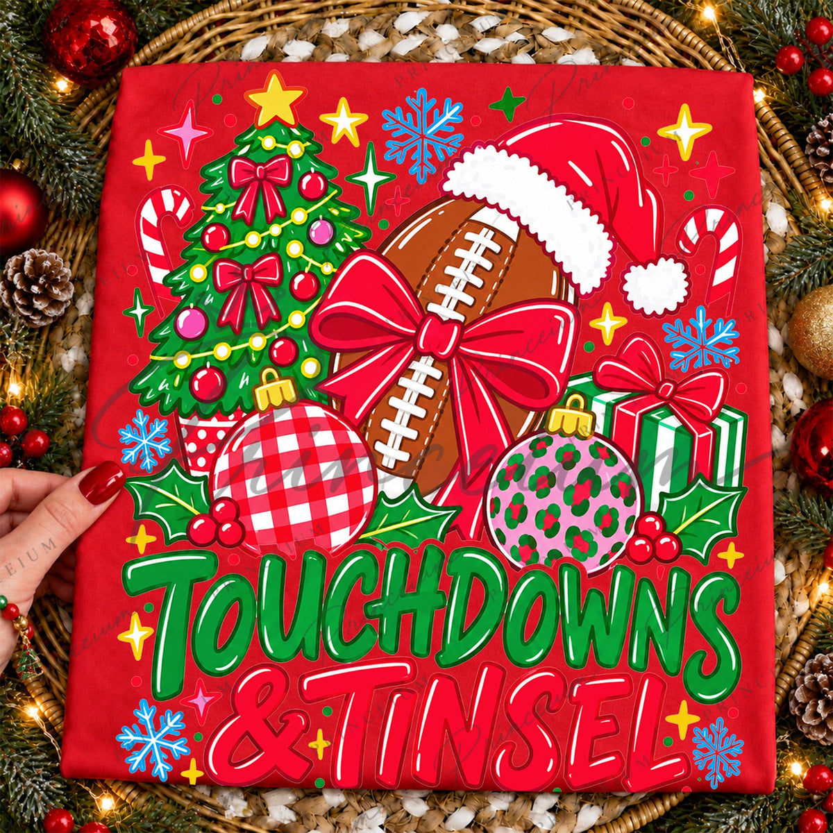Touchdowns & Tinsel