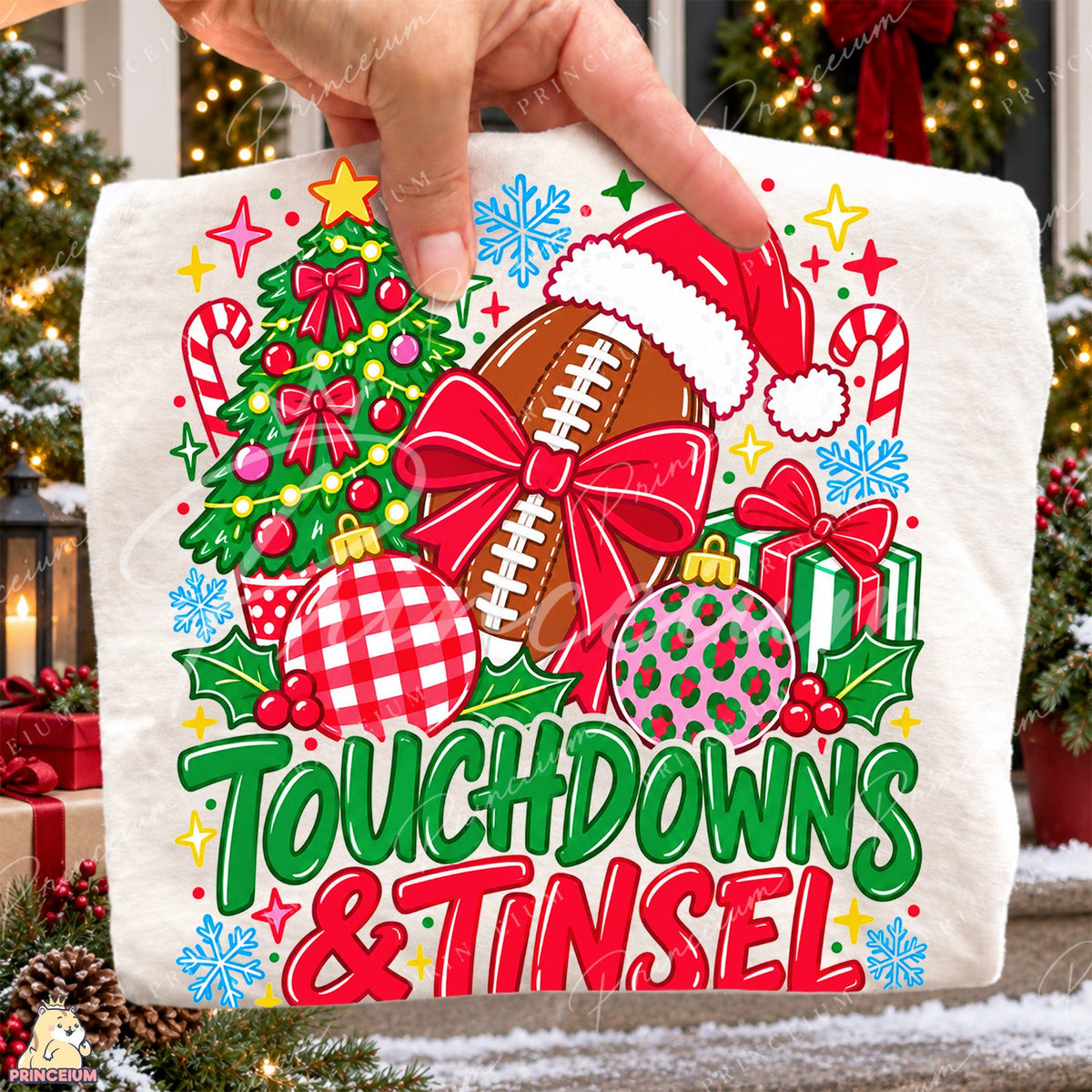 Touchdowns & Tinsel