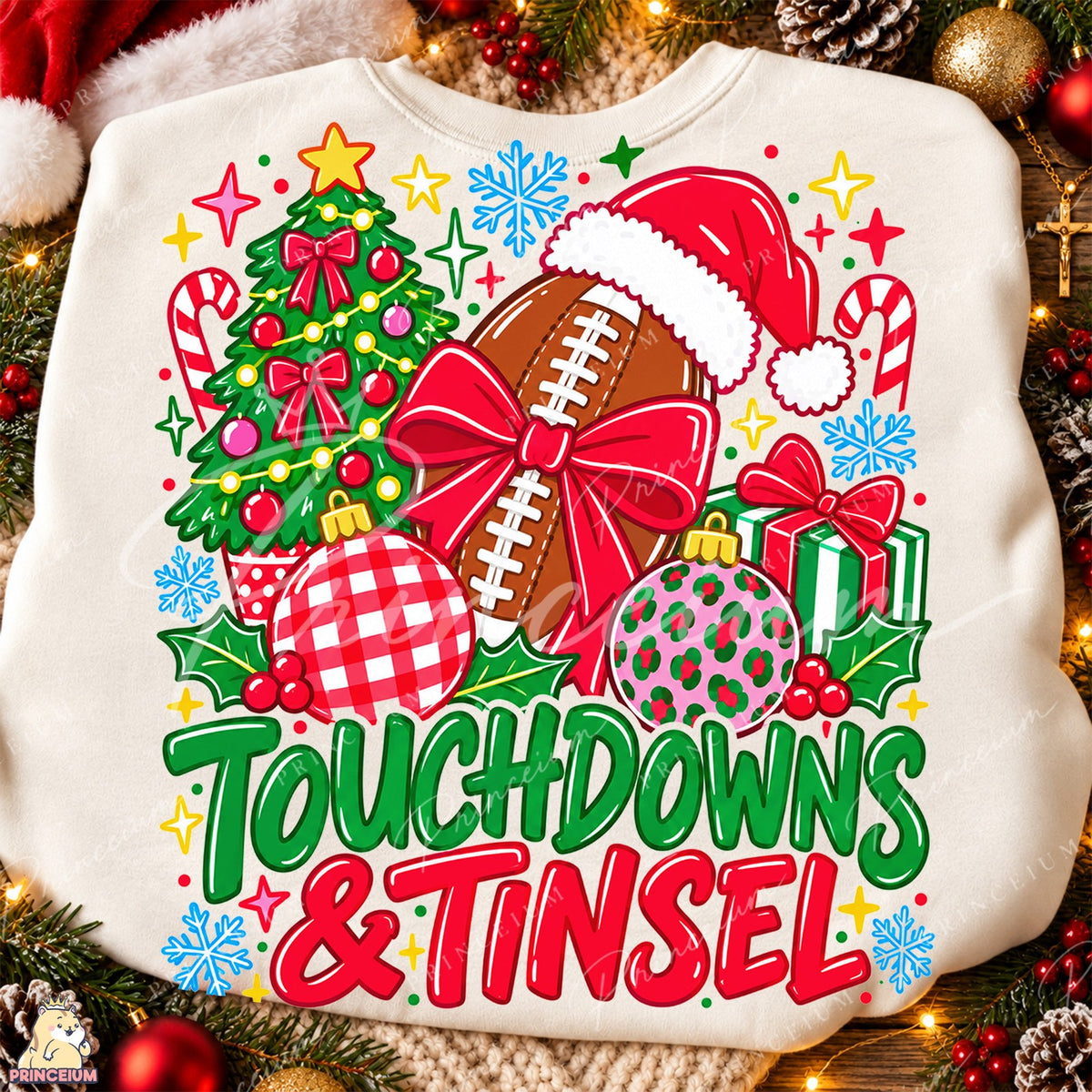 Touchdowns & Tinsel