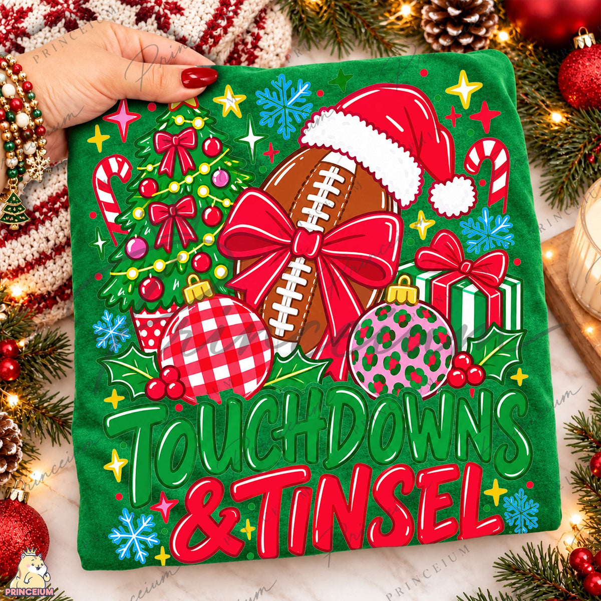 Touchdowns & Tinsel