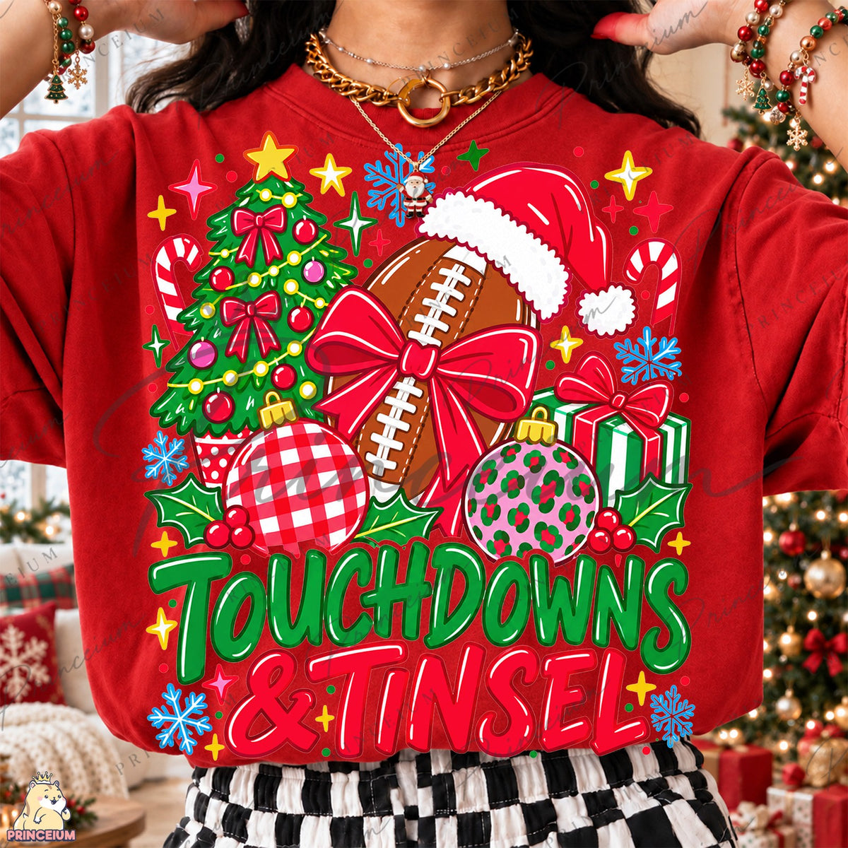 Touchdowns & Tinsel