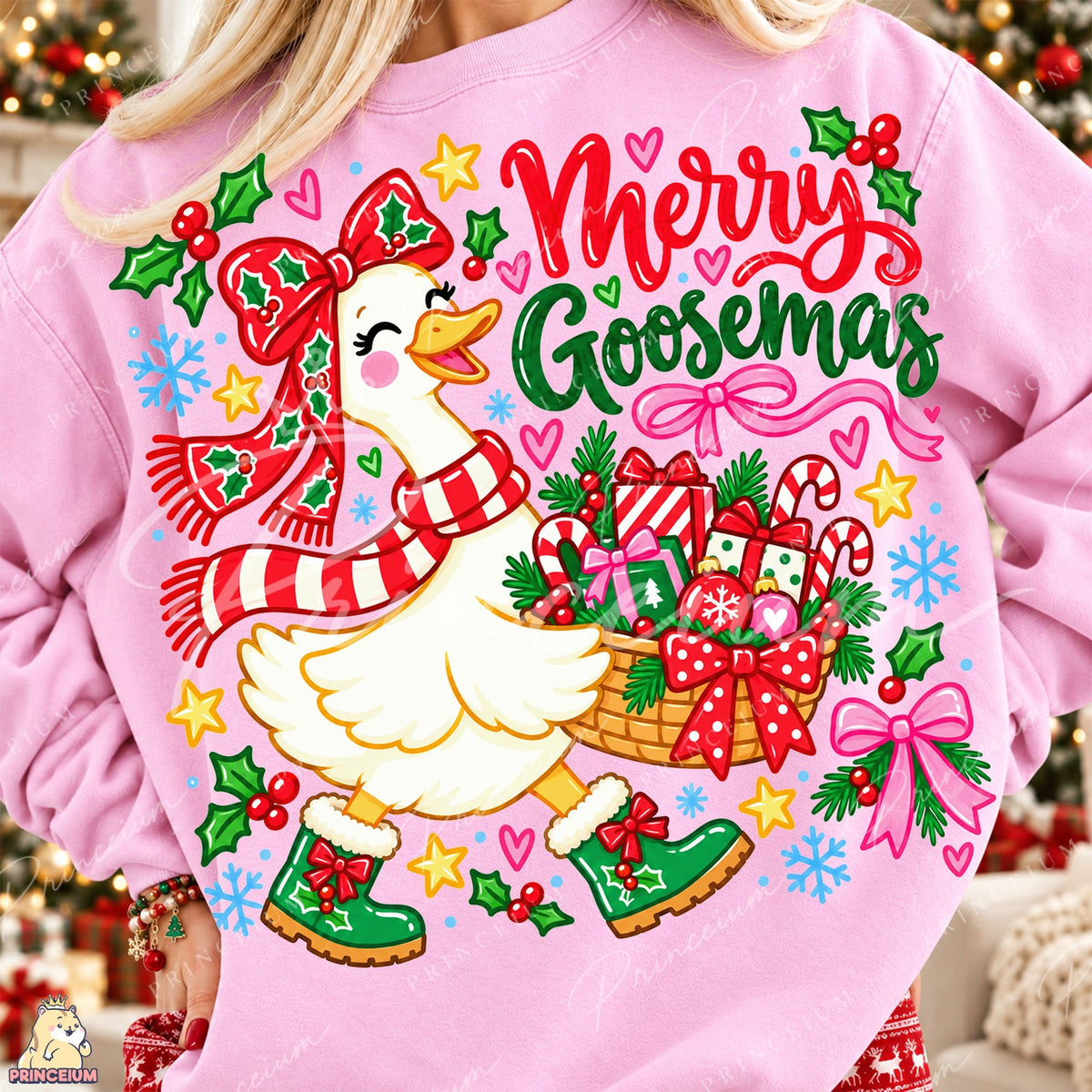 Merry Goosemas Holiday Goose