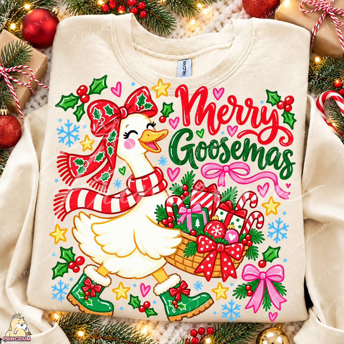 Merry Goosemas Holiday Goose