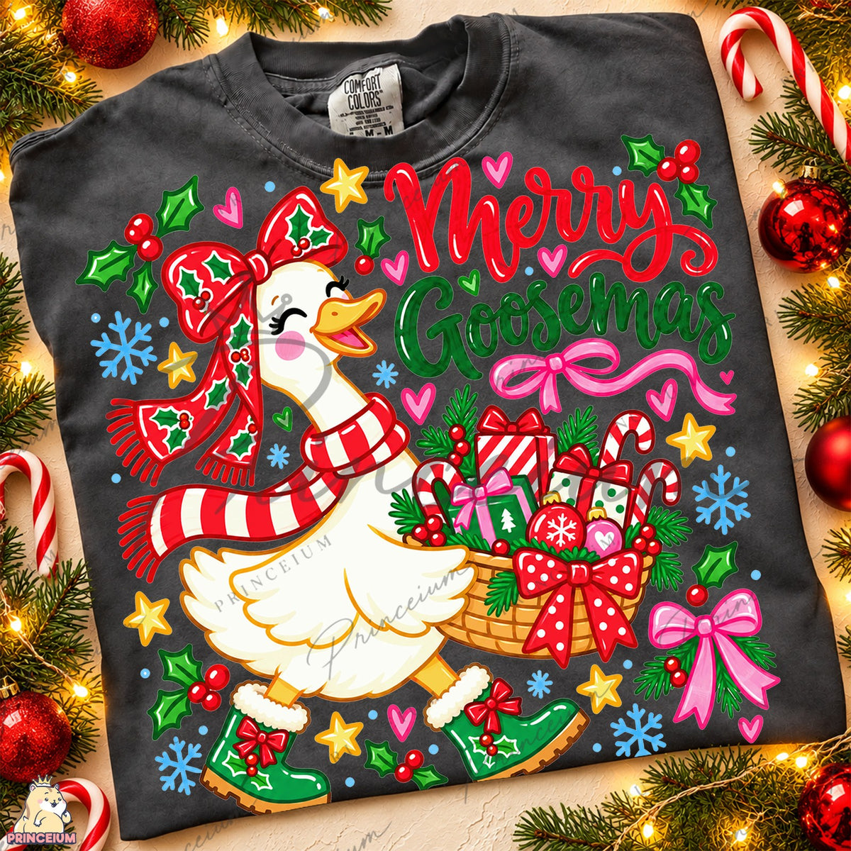 Merry Goosemas Holiday Goose