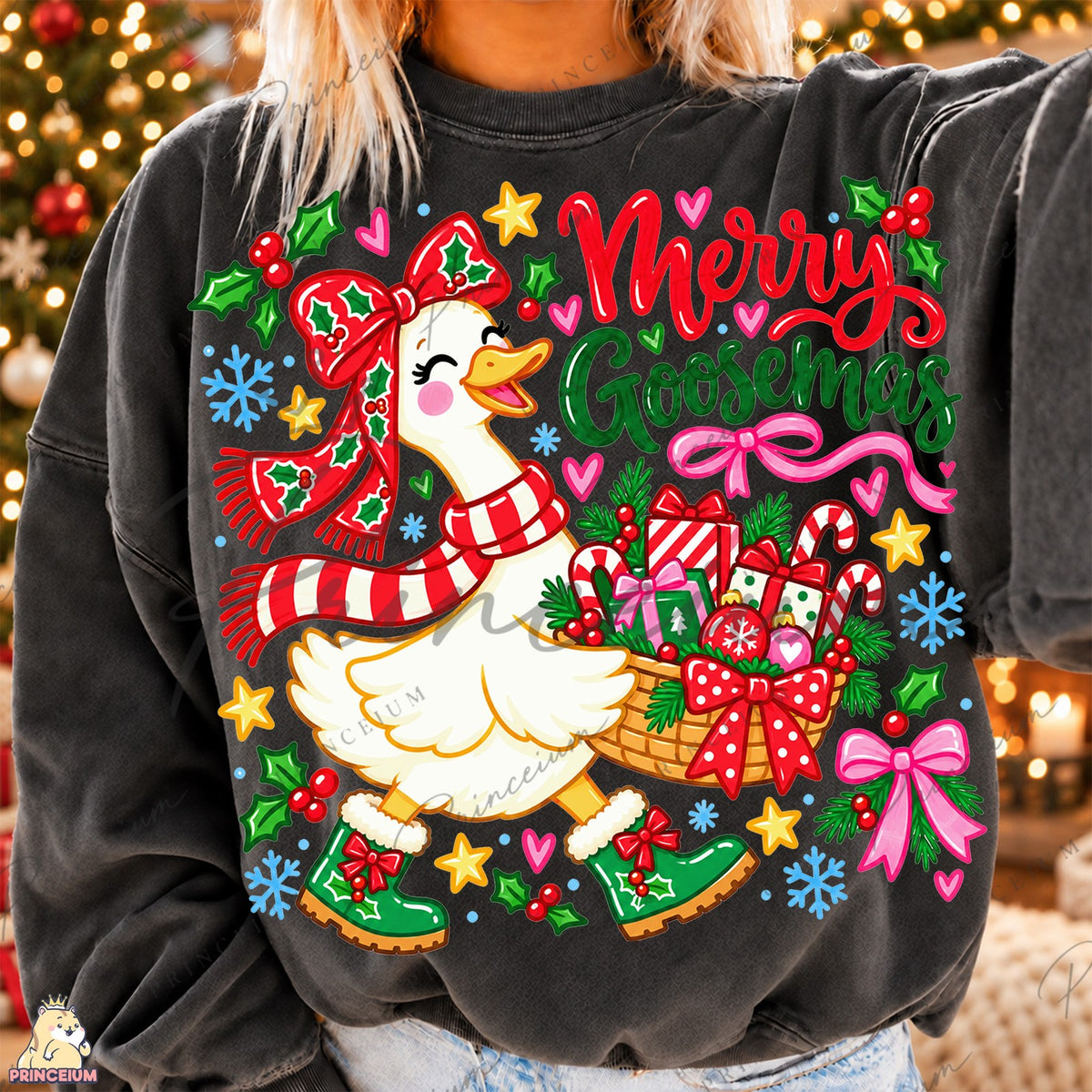 Merry Goosemas Holiday Goose