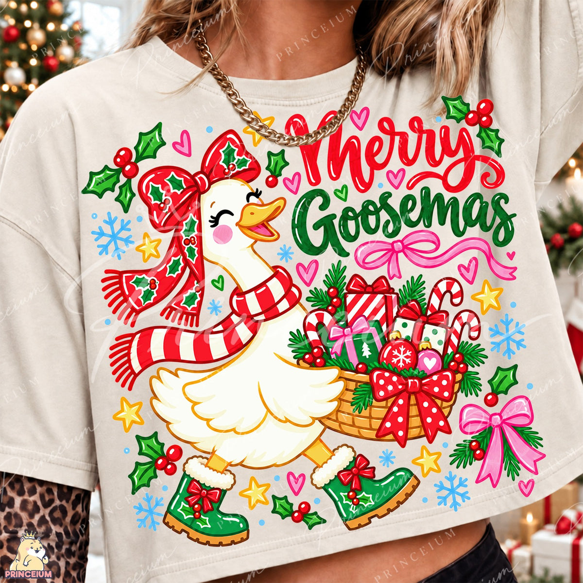Merry Goosemas Holiday Goose