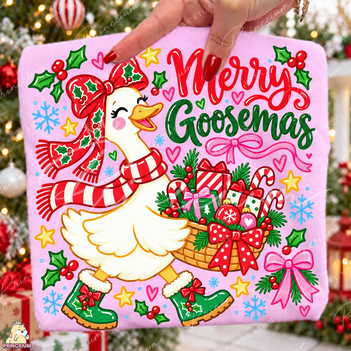 Merry Goosemas Holiday Goose