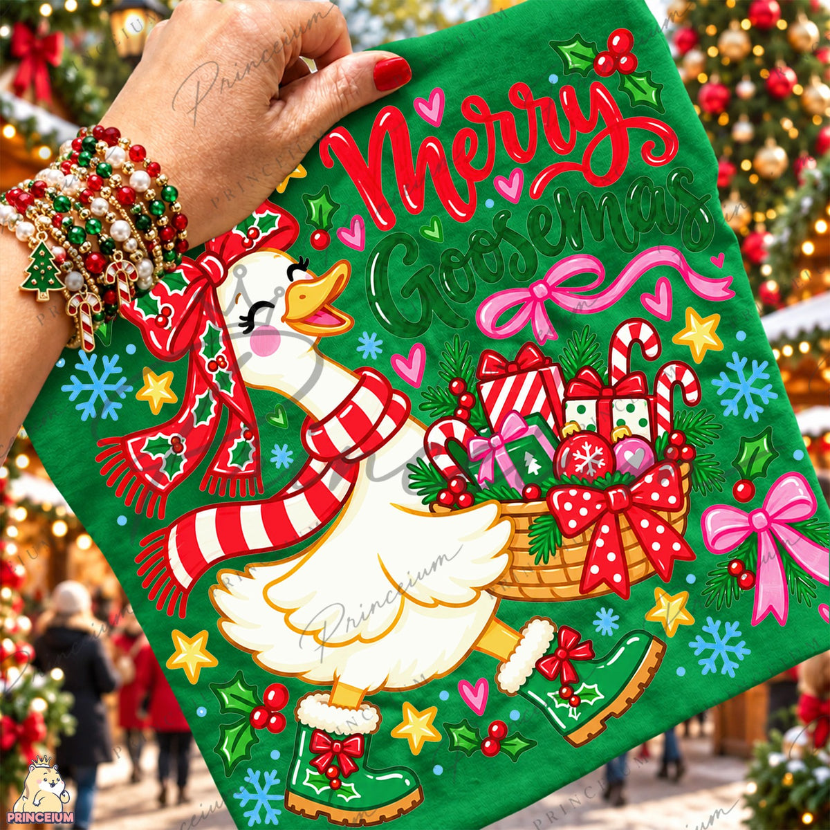 Merry Goosemas Holiday Goose