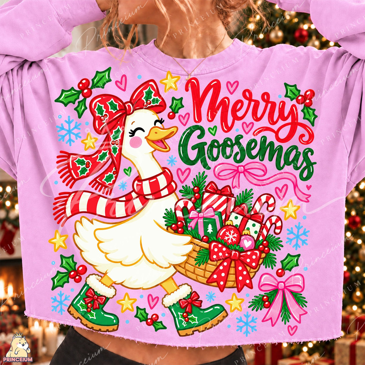 Merry Goosemas Holiday Goose
