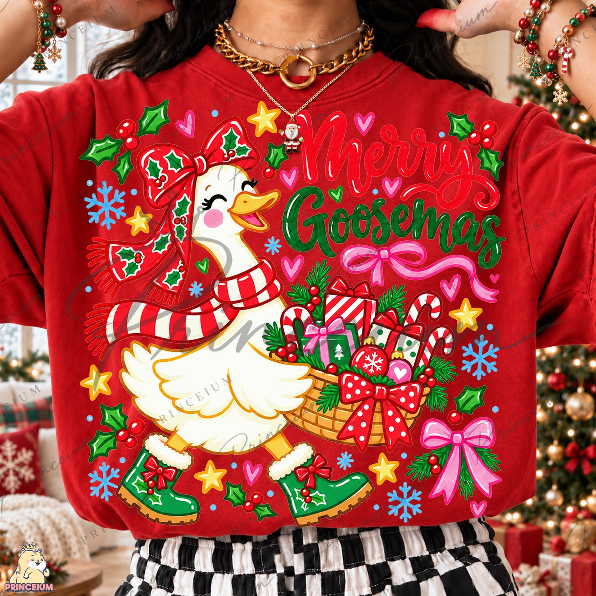 Merry Goosemas Holiday Goose
