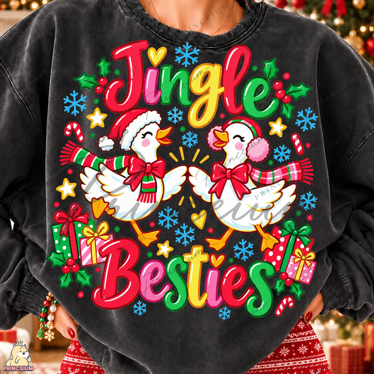 Jingle Besties Christmas Ducks
